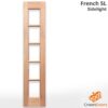 FRENCH 5L SOLID TIMBER DOOR - Image 2