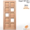 REGAL 10P SOLID TIMBER DOOR - Image 3