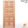 REGAL 10P SOLID TIMBER DOOR