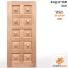 REGAL 10P SOLID TIMBER DOOR - Image 7