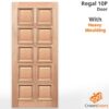 REGAL 10P SOLID TIMBER DOOR - Image 8