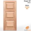 REGAL 3P SOLID TIMBER DOOR - Image 4