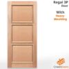 REGAL 3P SOLID TIMBER DOOR - Image 3