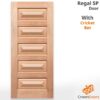 REGAL 5P SOLID TIMBER DOOR - Image 2