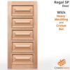 REGAL 5P SOLID TIMBER DOOR - Image 4